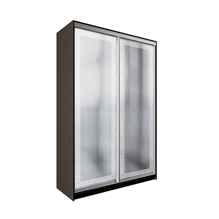 

Шкаф-купе ДЕКОР SM01 Р0263 Зеркало 240 x 180 x 60 см двухдверный Венге Магия