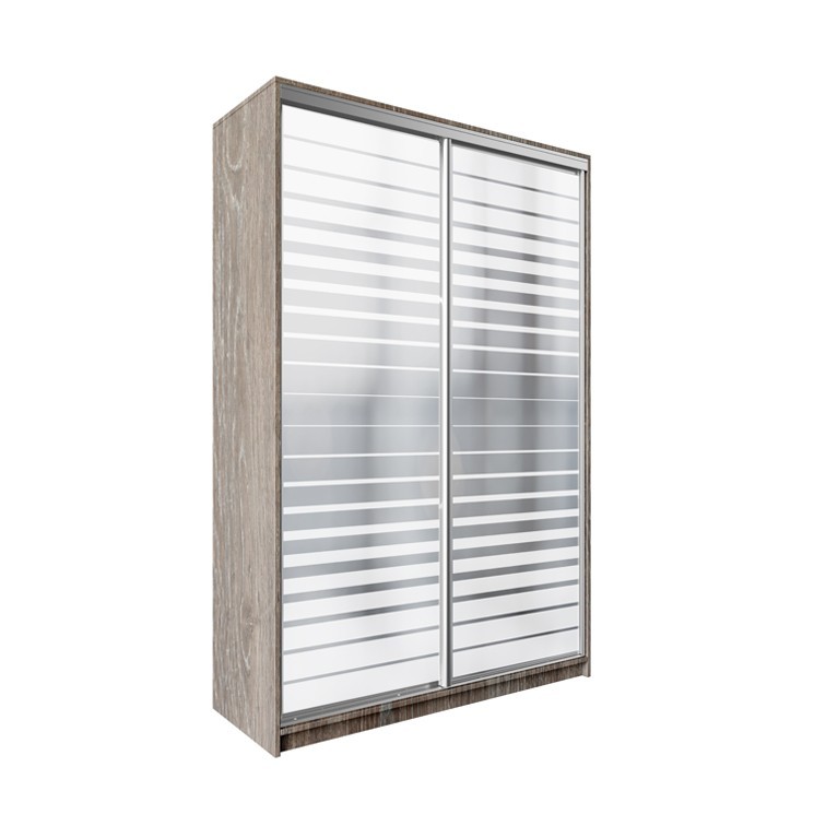 

Шкаф-купе ДЕКОР SM01 Р0252 Зеркало 240 x 150 x 60 см двухдверный Дуб сонома трюфель