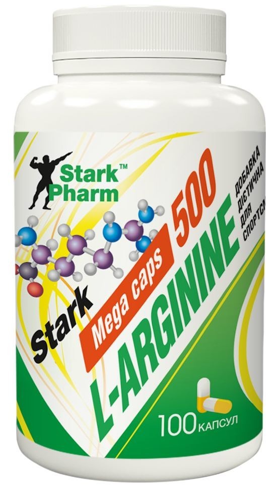 

Аминокислота Stark Pharm L-Arginine 500 мг 100 капсул