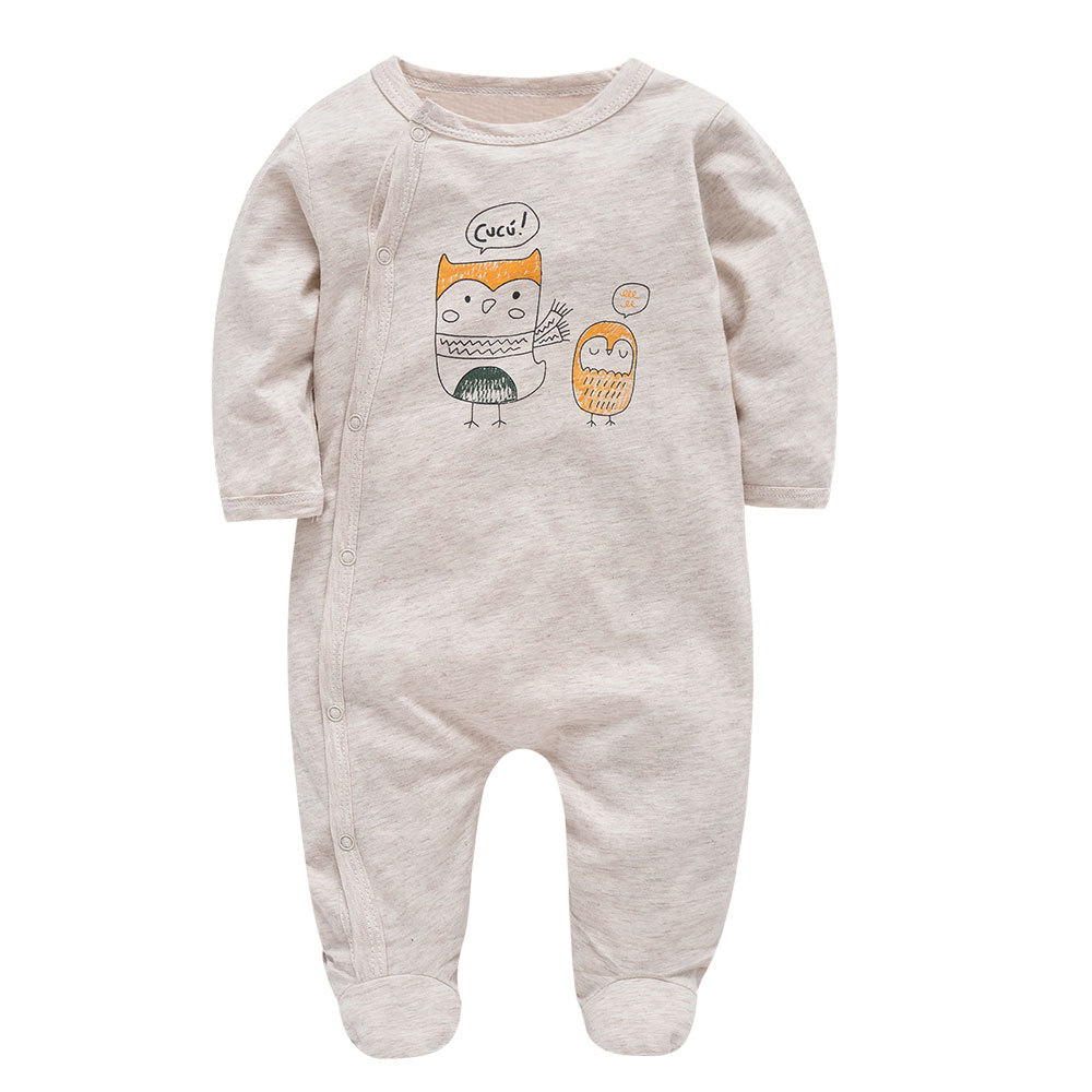 

Человечек детский Сова и совёнок Berni Kids (68 / 6-9 мес) Бежевый