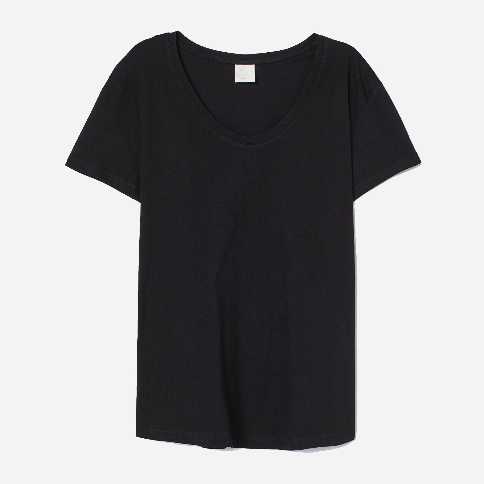 

Футболка H&M 8650761-AAAD S Черная