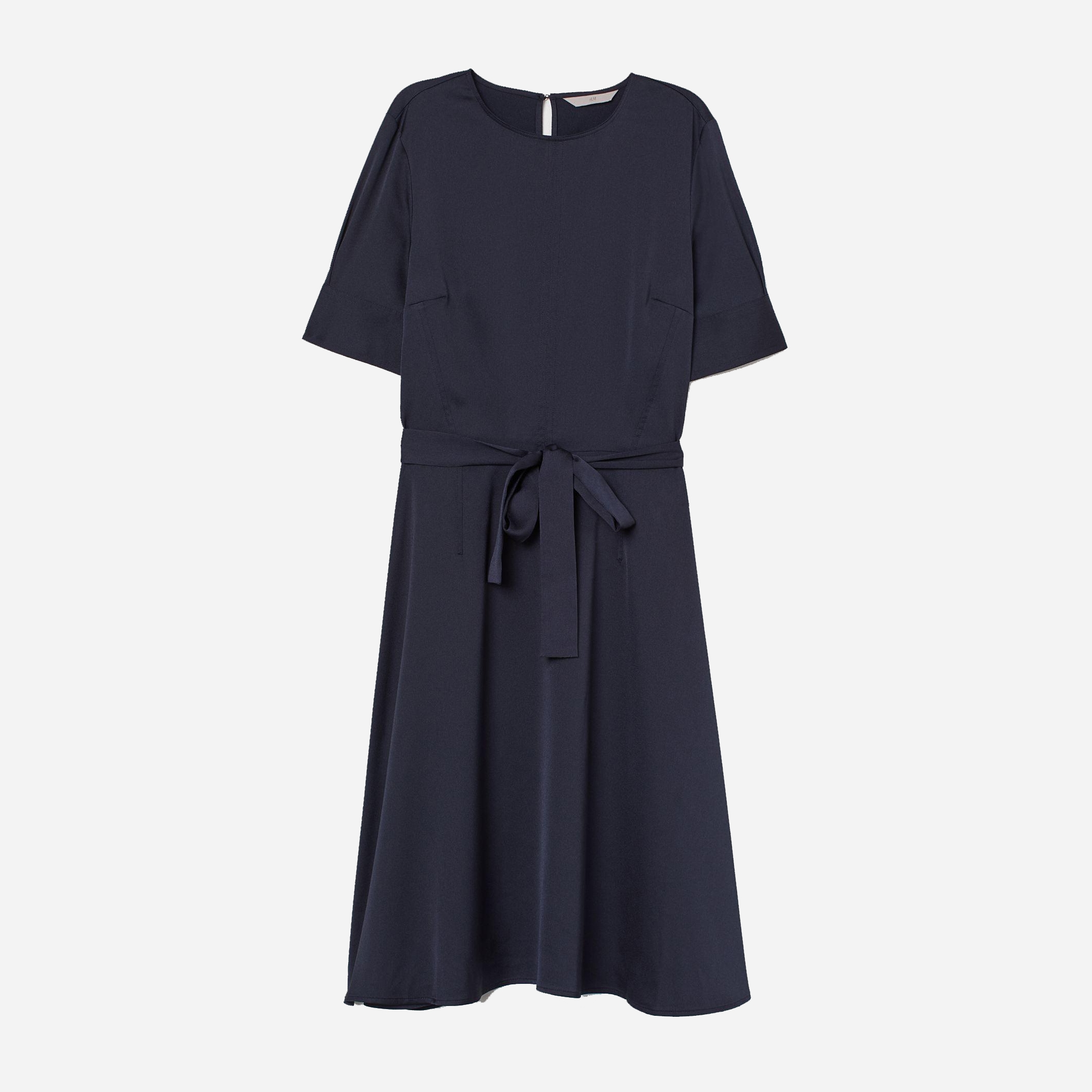 

Платье H&M 8593991-AAQJ 40 Темно-синее
