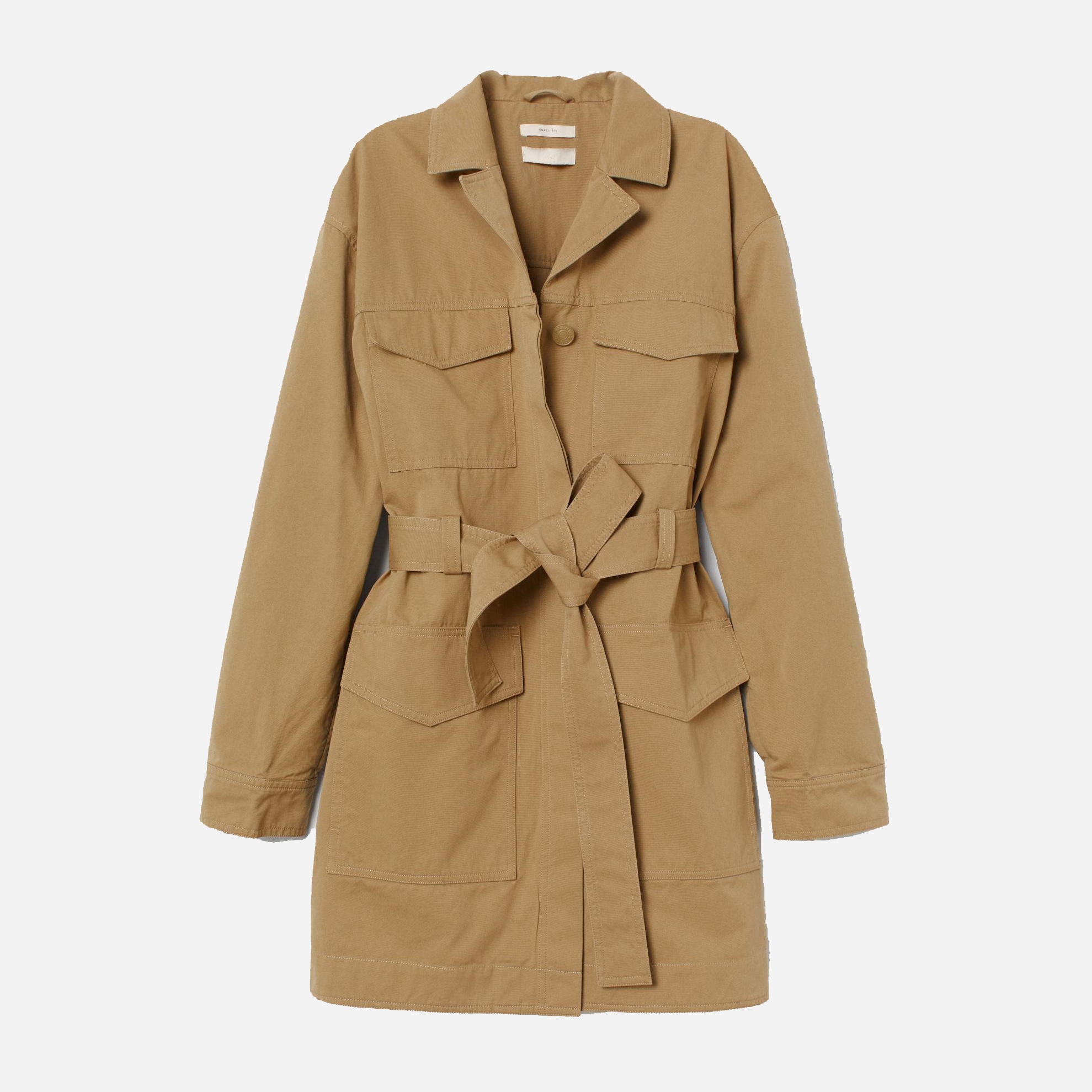 

Плащ H&M 8449971-ABTE 46 Болотный