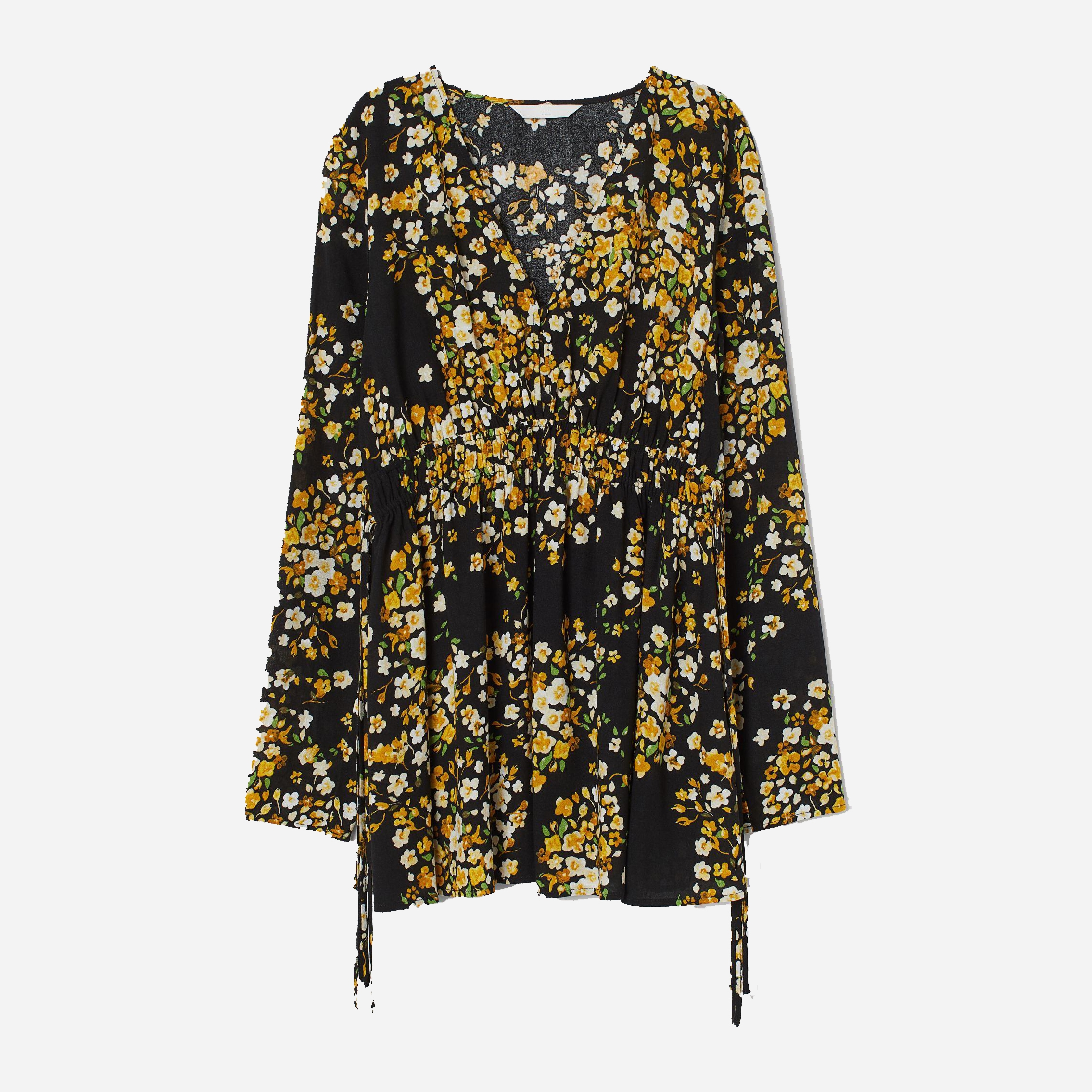 

Блузка для кормящих мам H&M 8398451-ABHC S Черная с желтым