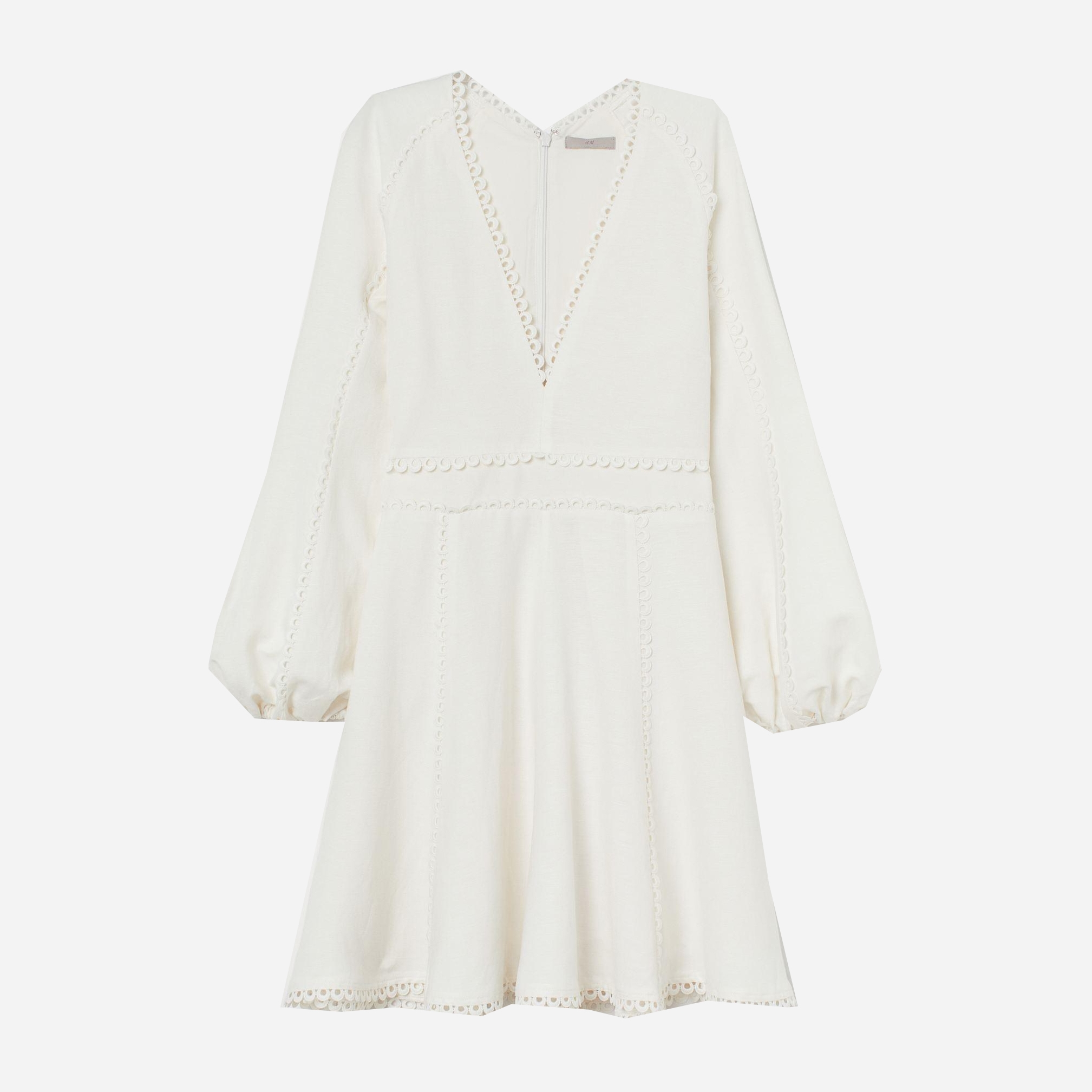 

Платье H&M 8343681-ABAK 46 Молочное