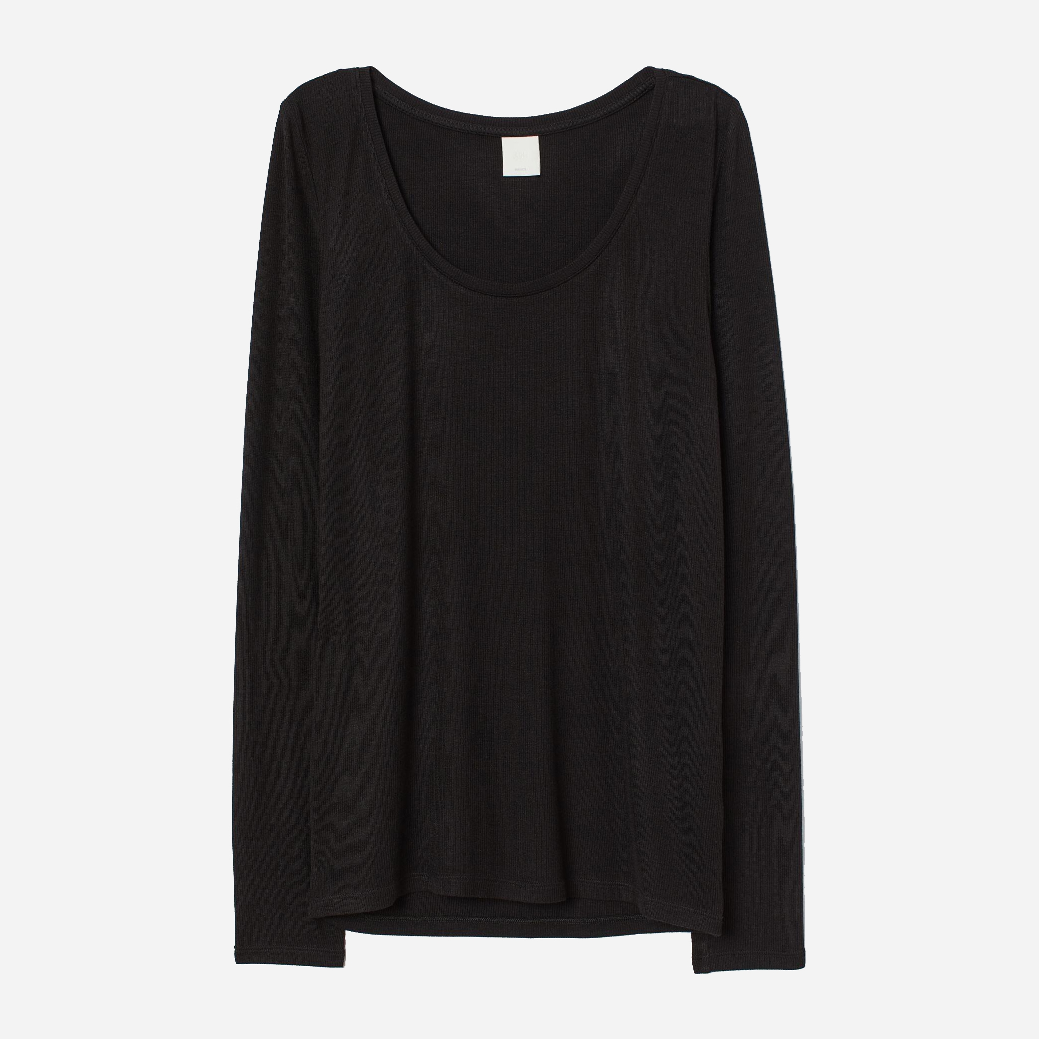 

Лонгслив H&M 8274281-AAAD M Черный