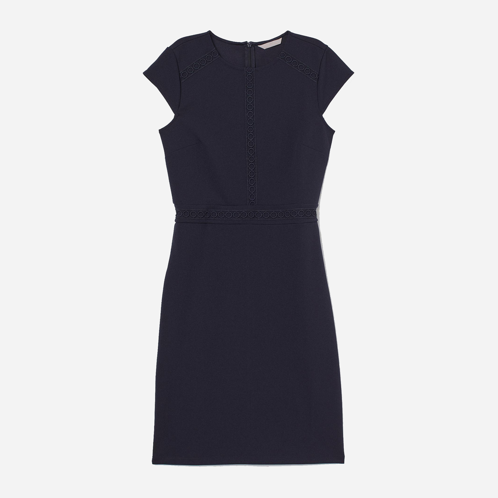 

Платье H&M 8242821-AAQJ S Темно-синее