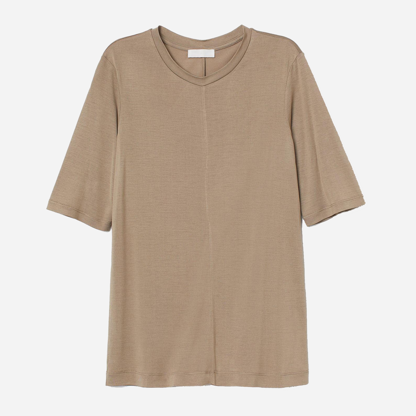 

Футболка H&M 7767470-ACTQ L Бежевая