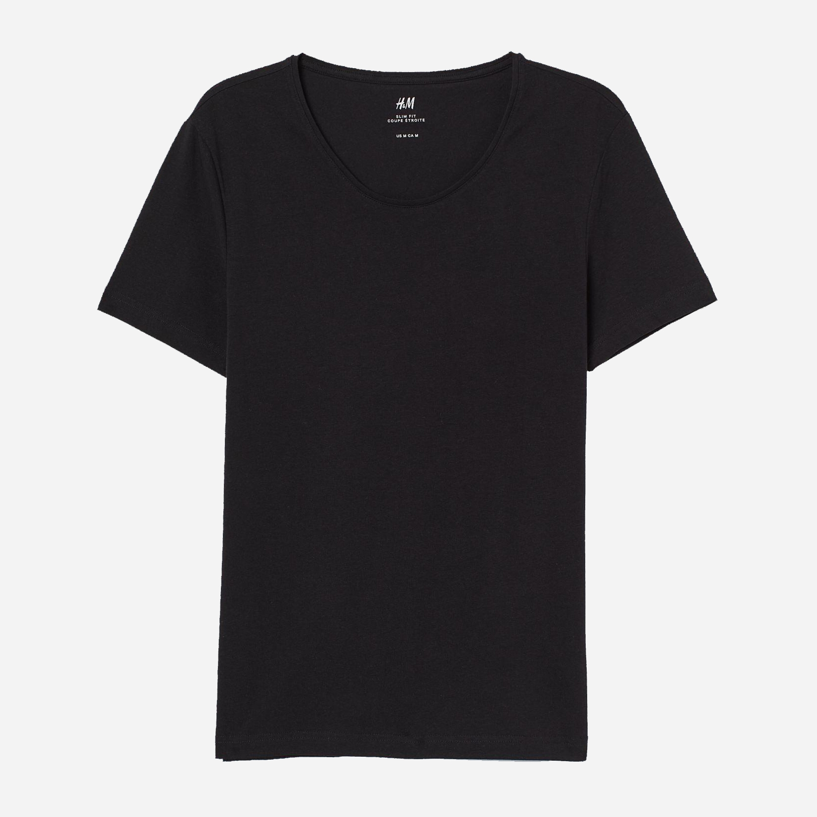 

Футболка H&M 7740432-AAAD M Черная