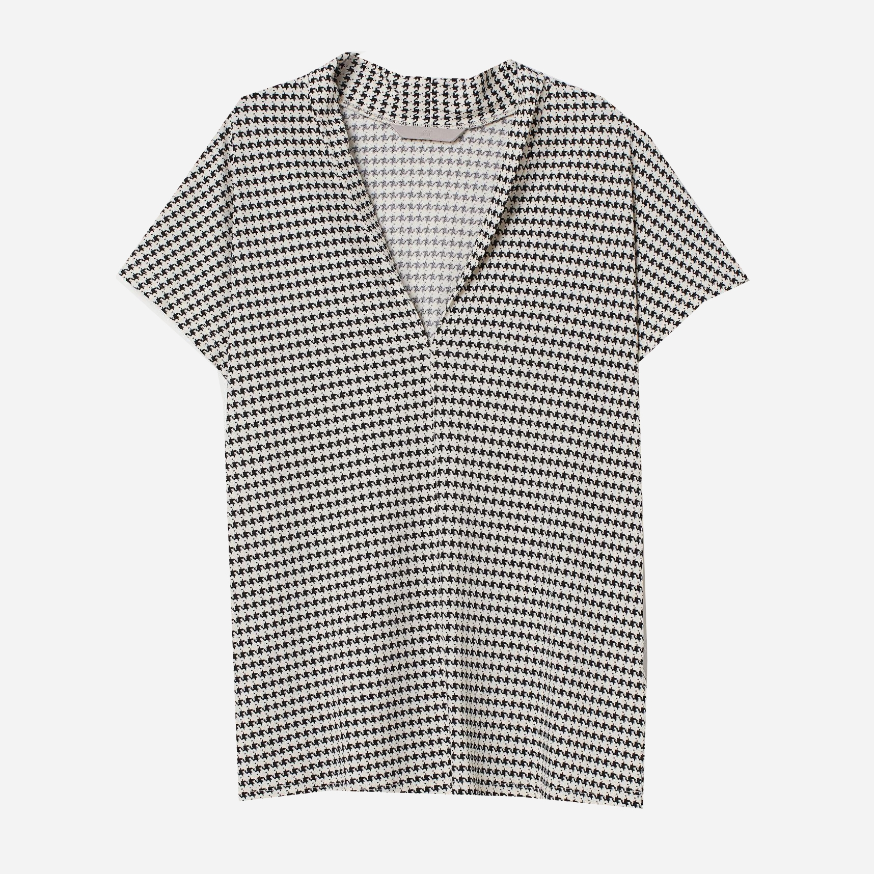 

Блузка H&M 7703151-AAOL M Белая с черным