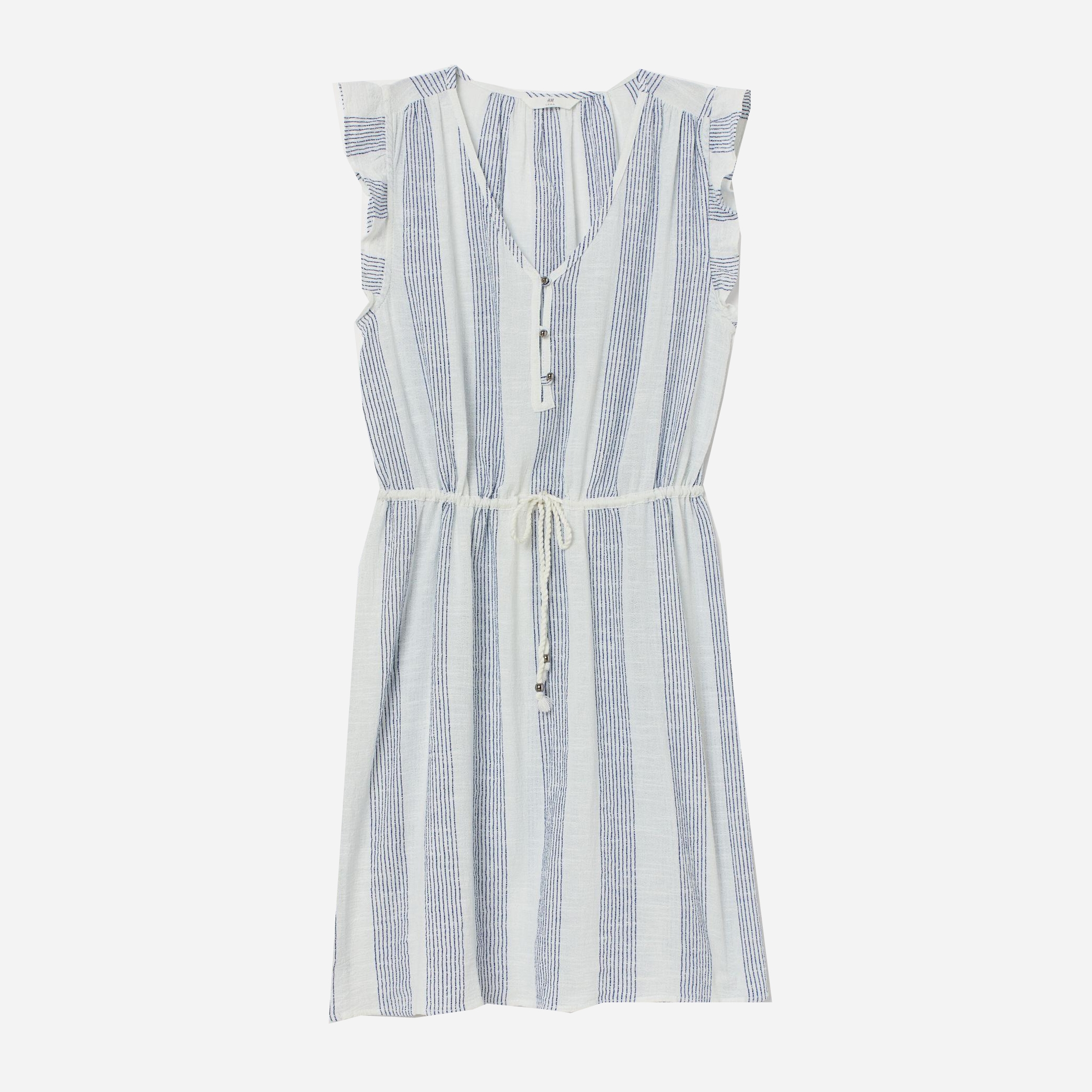 

Платье H&M 7697800-ACSF 32 Белое с синим