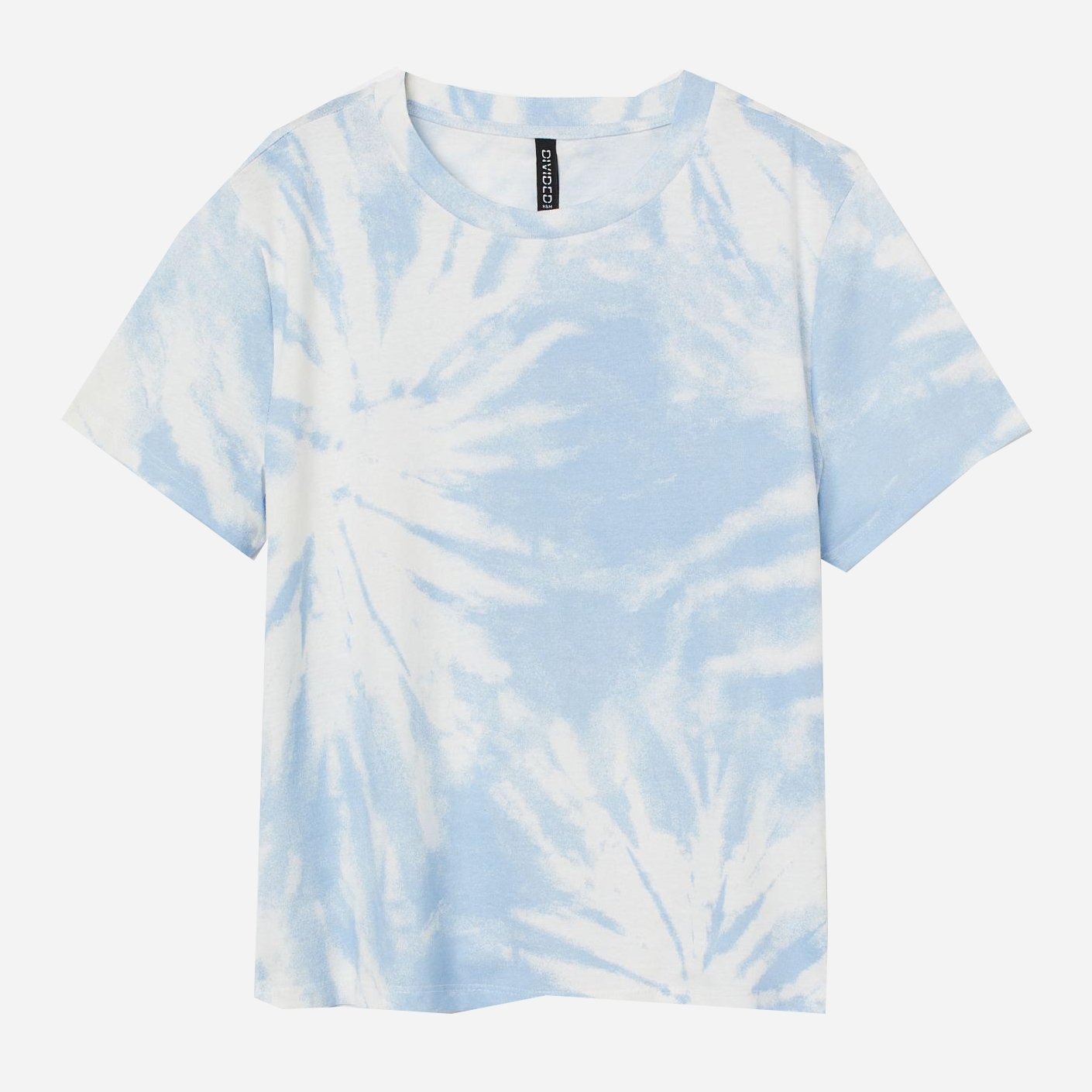 

Футболка H&M 8165891-AAKC M Белая с голубым