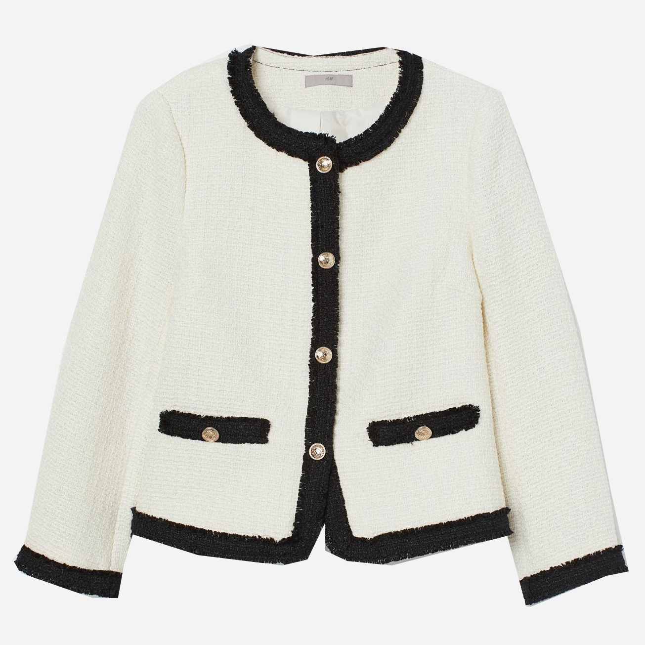 

Жакет H&M 8144711-ABAK 38 Молочный