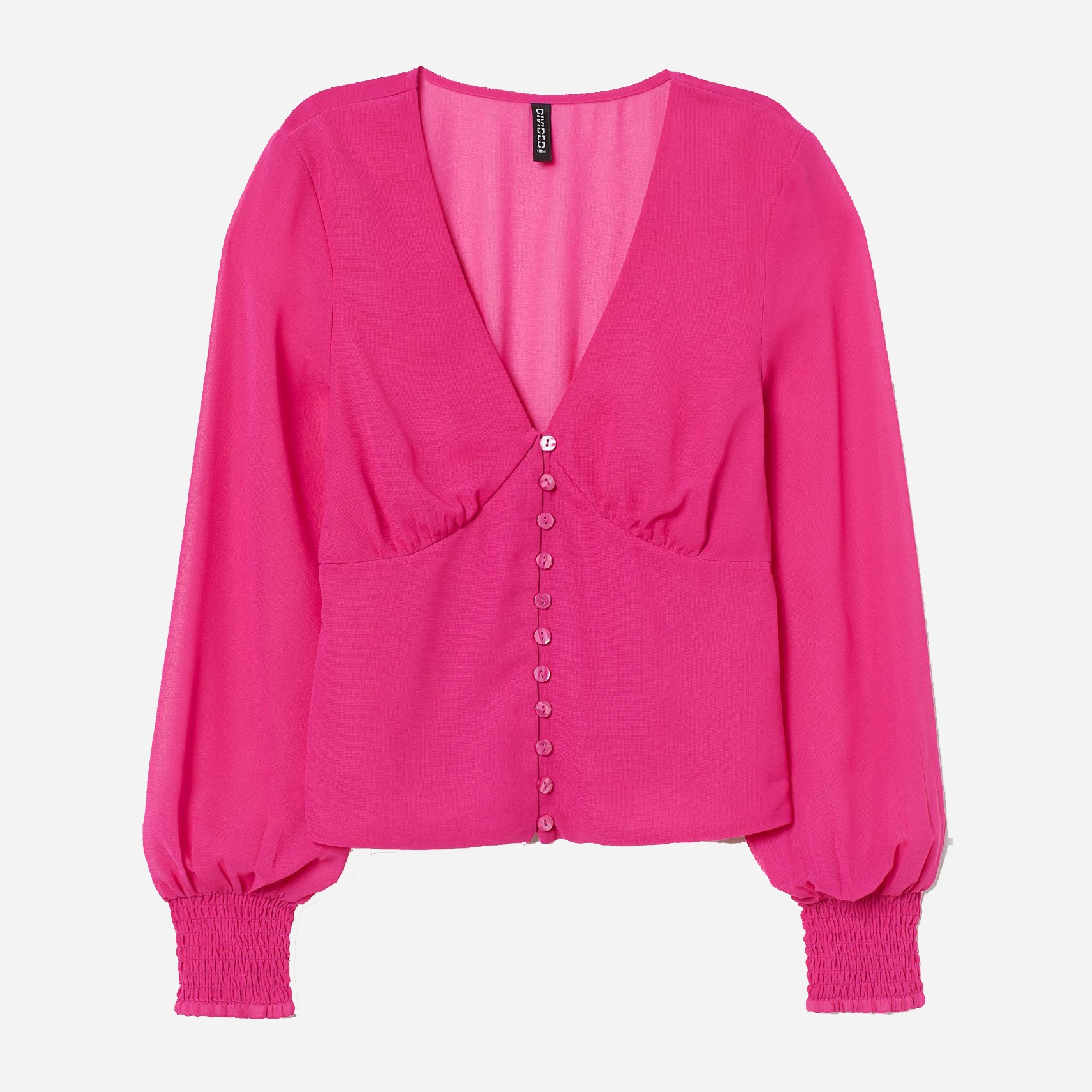 

Блузка H&M 8109080-ACWG 34 Розовая