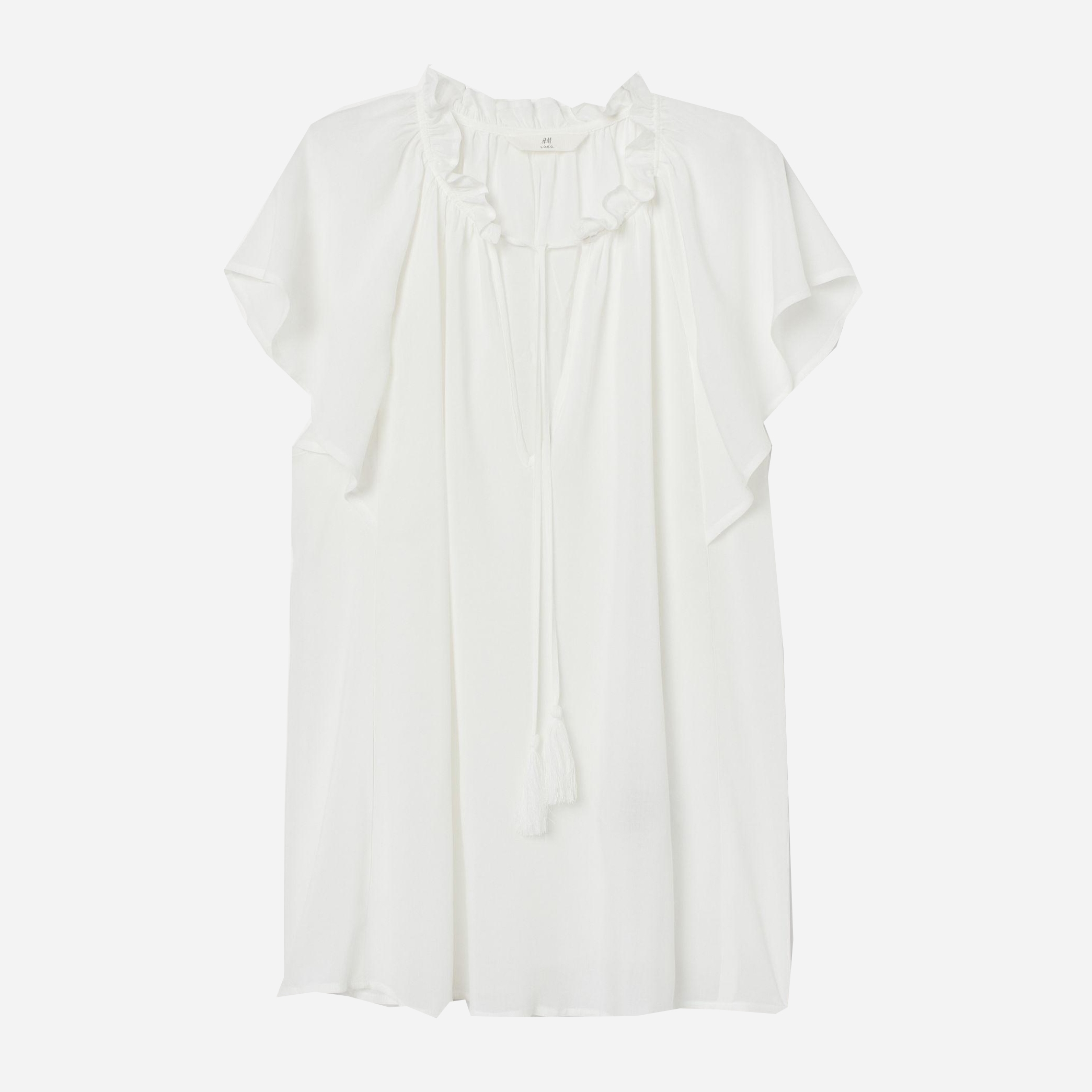 

Блузка H&M 7581919-ACTS 32 Белая