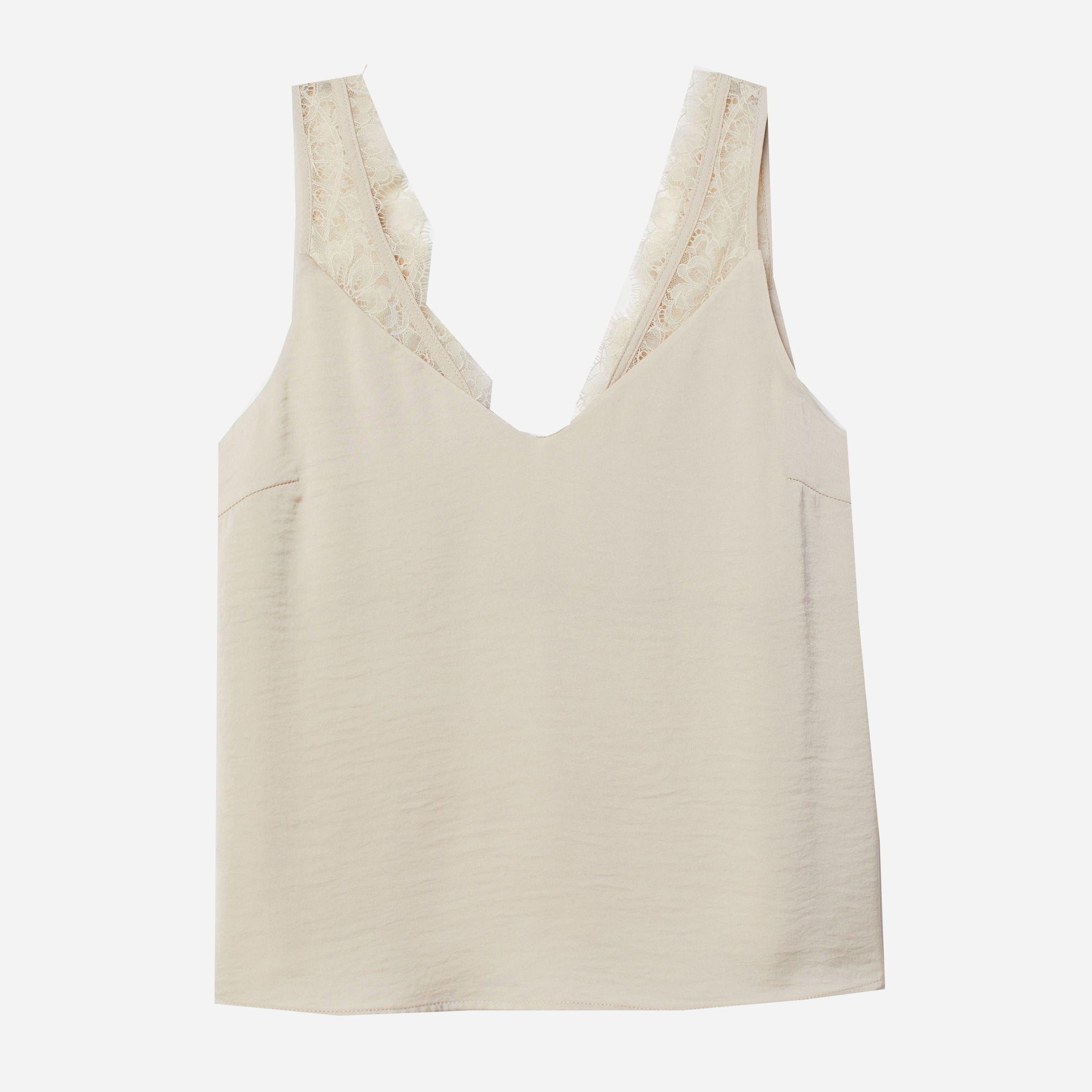 

Топ H&M 7124098-ACTQ 48 Бежевый