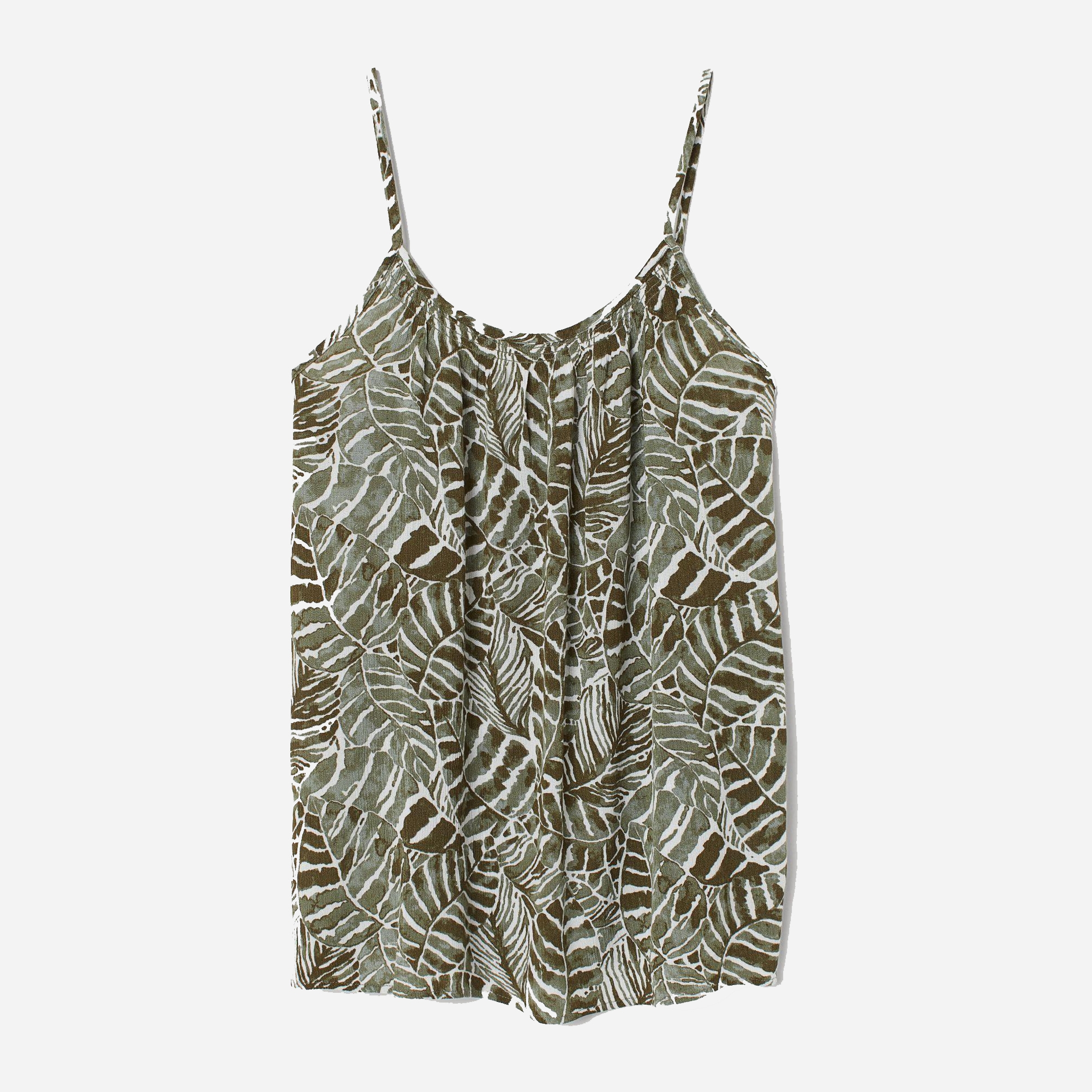 

Топ H&M 7000790-ABBD 42 Зеленый с белым