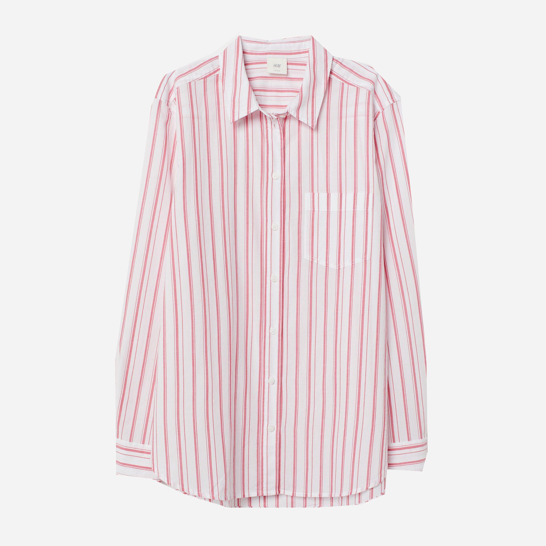 

Рубашка H&M 6905419-AAXL 40 Белая