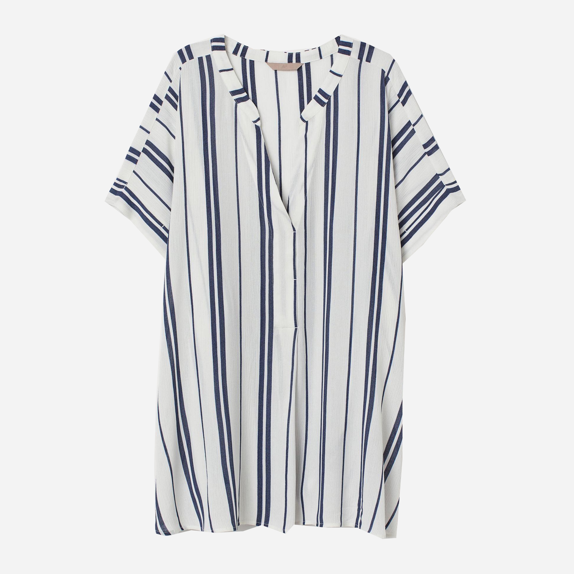 

Блузка H&M 7844150-ACSF 2XL Белая с синим
