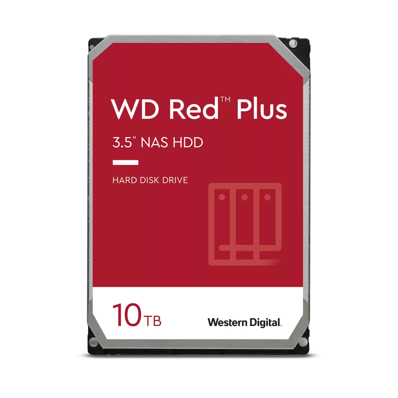 

Жесткий диск 3.5 Western Digital Red Plus 10TB 7200rpm 256МB SATA III (WD101EFBX)