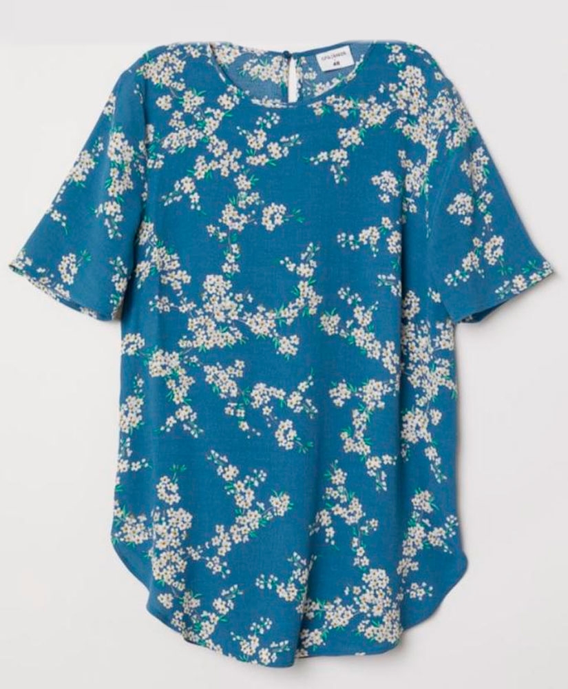 

Блуза H&M 32177  Синiй, Блуза H&M 32177 36 Синiй