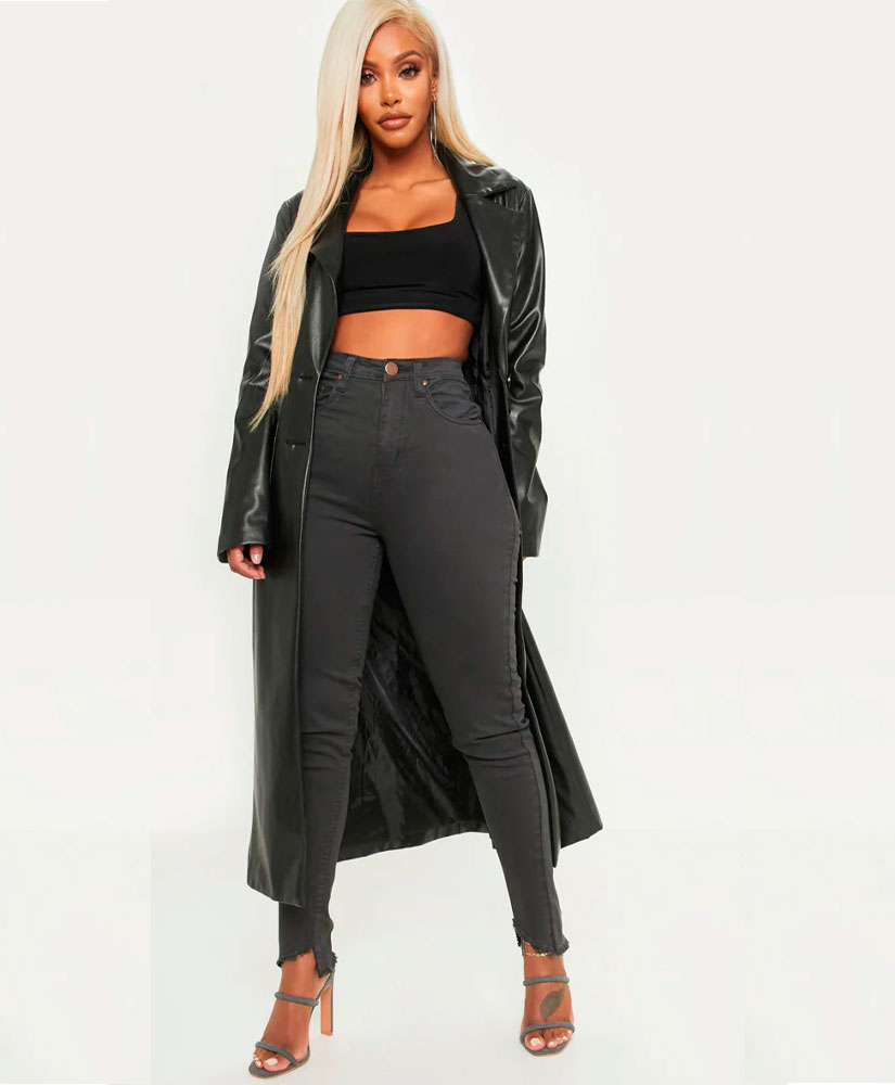 

Джинси PrettyLittleThing 30326 46 Сірий