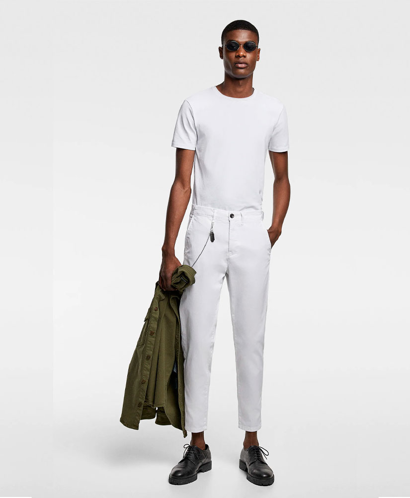 

Штани ZARA 1848300 40 Білий