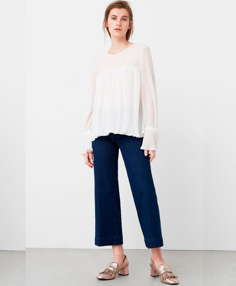 

Блуза MANGO MNG83070252 XL Білий