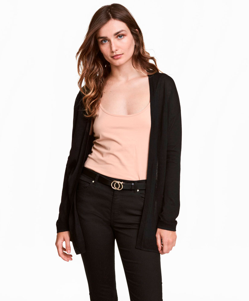 

Кардиган H&M 18355 S Чорний