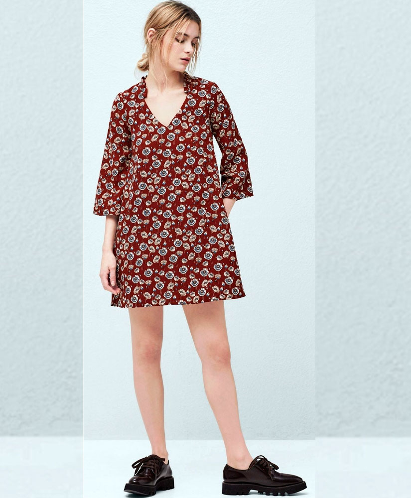 

Плаття MANGO MNG51029064 M Коричневий