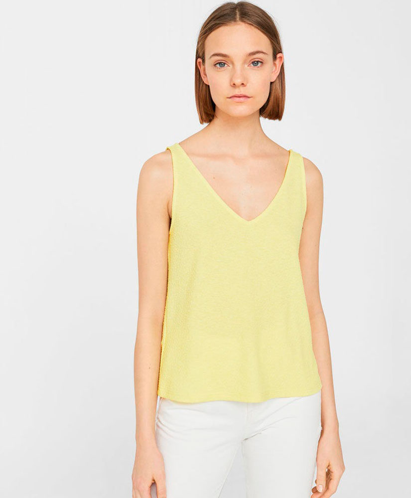 

Toп MANGO MNG13090300 L Жовтий