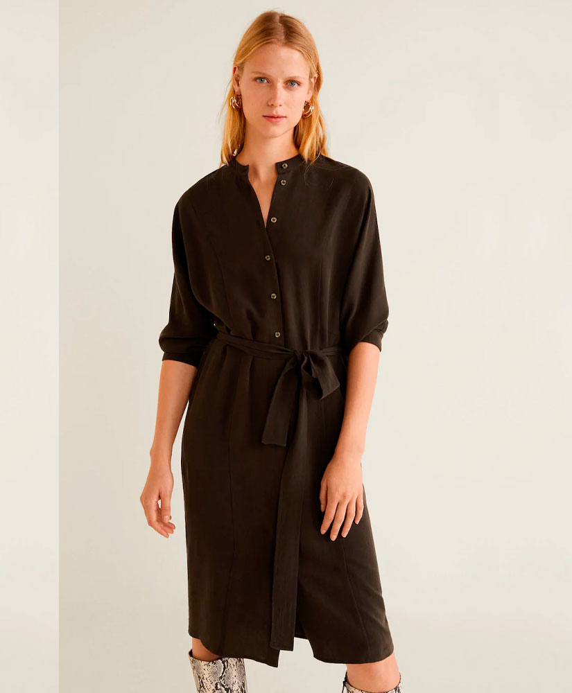 

Плаття MANGO MNG31047695 S Коричневий