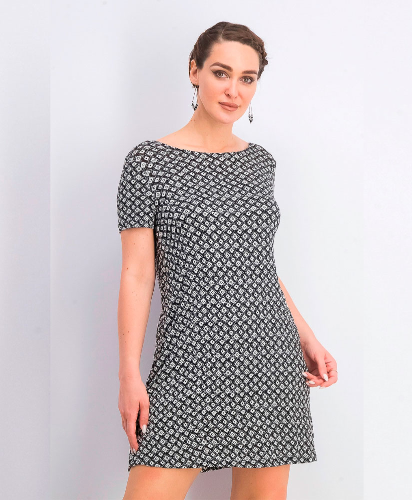 

Плаття MANGO MNG61045675 M Чорний/Білий