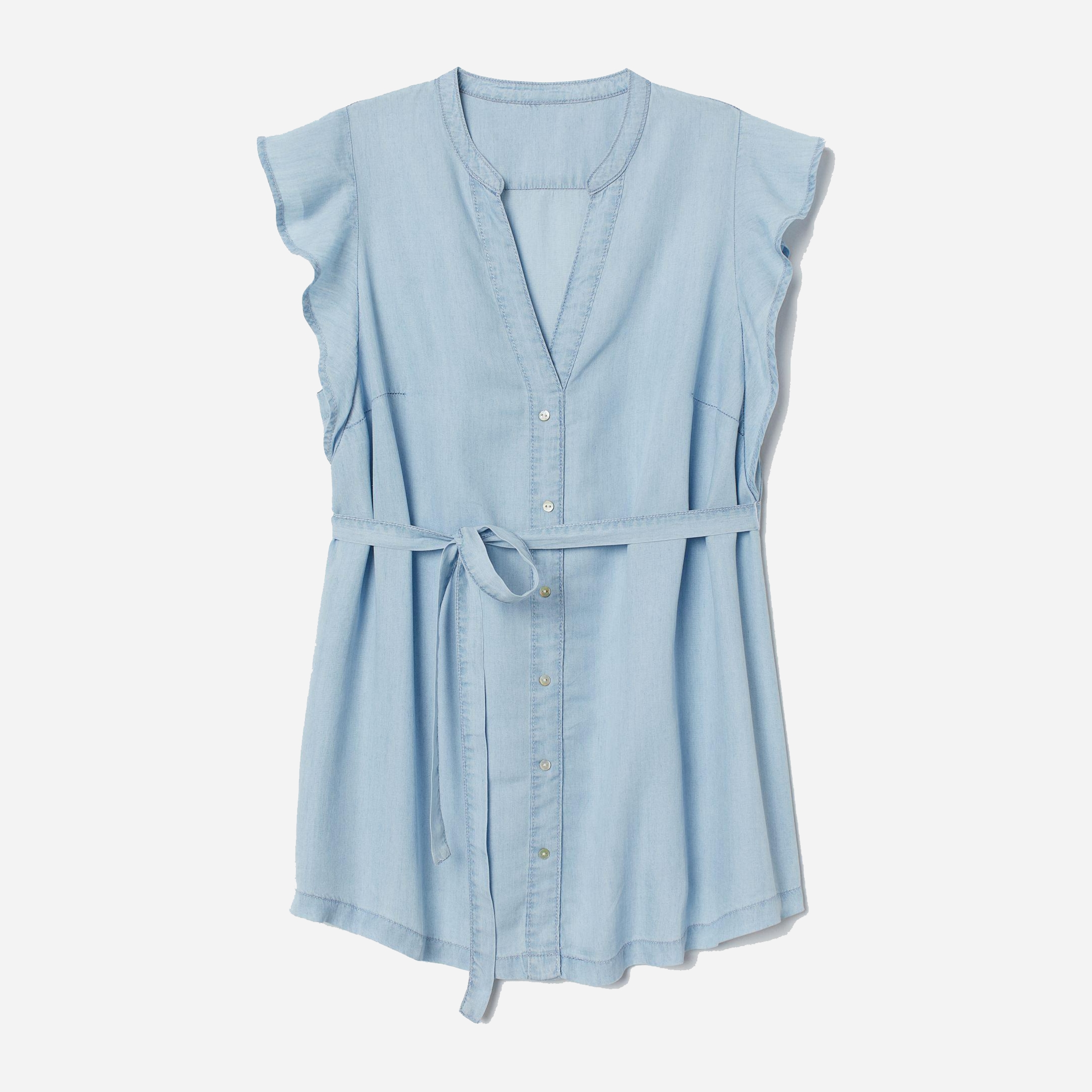 

Блузка для кормящих мам H&M 7345009-ACUP XL Голубая