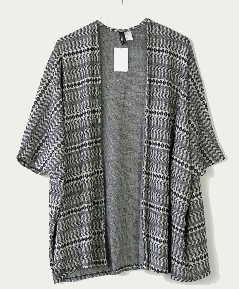 

Кардиган H&M 34081 S Чорний/білий