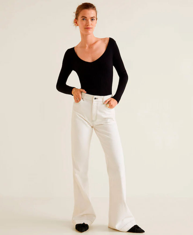 

Джинси MANGO MNG33053054 40 Білий