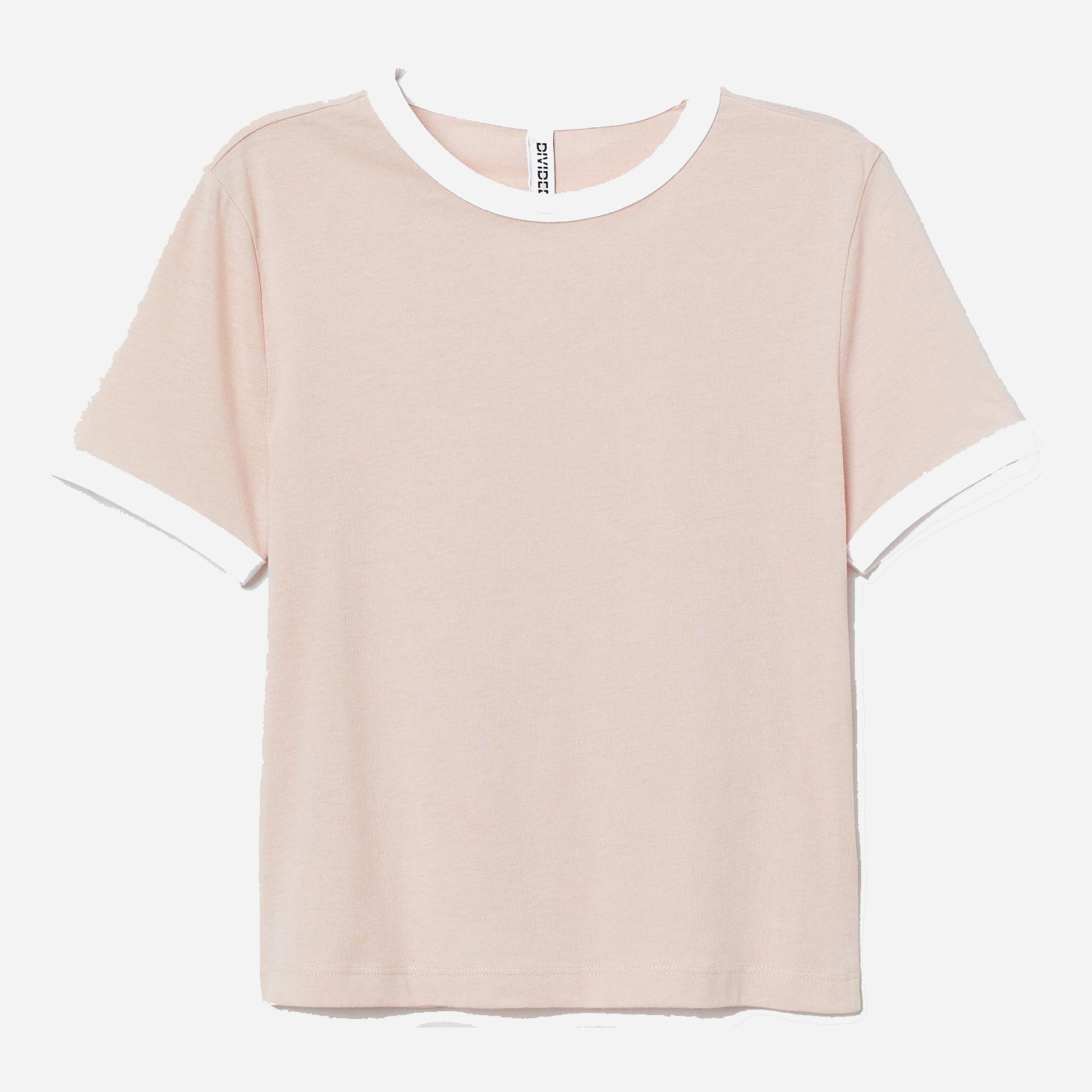 

Футболка H&M 7174779-ABEK XS Розовая с белым