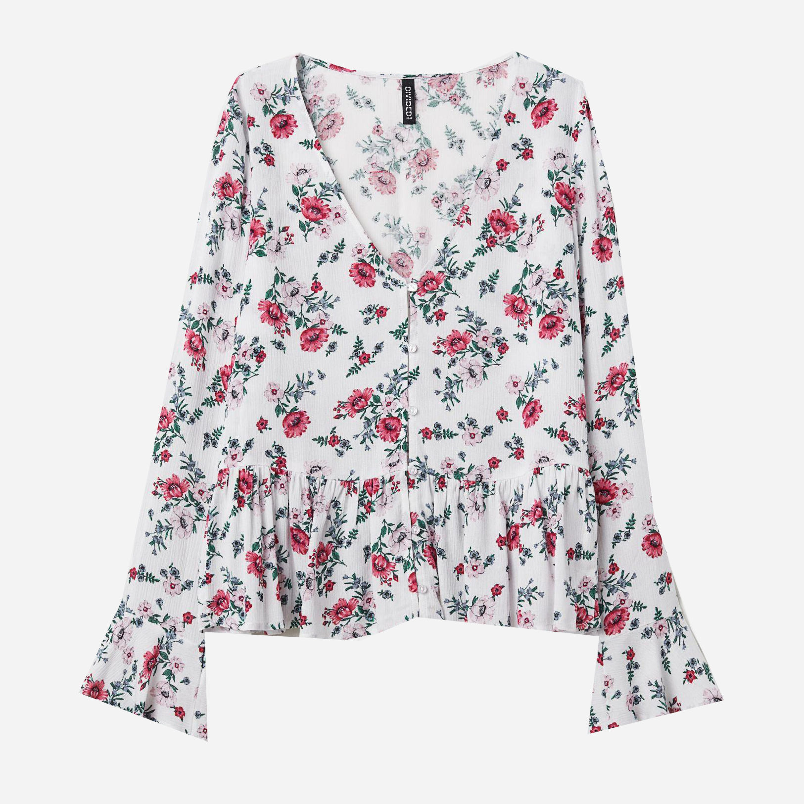 

Блузка H&M 6422968-ADFA 38 Белая