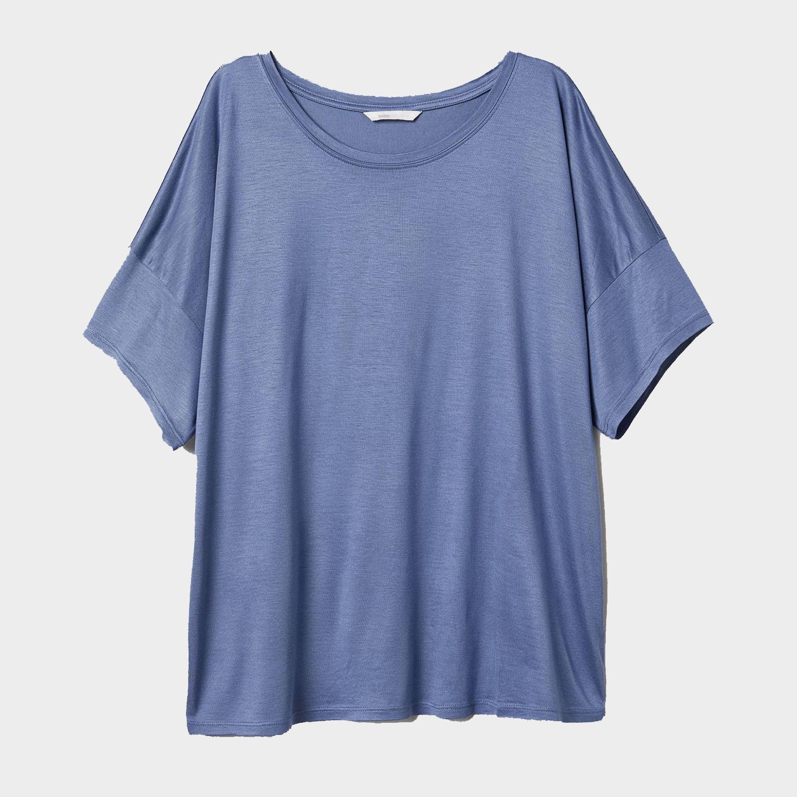 

Футболка H&M 6357898-AAQJ M Темно-синяя