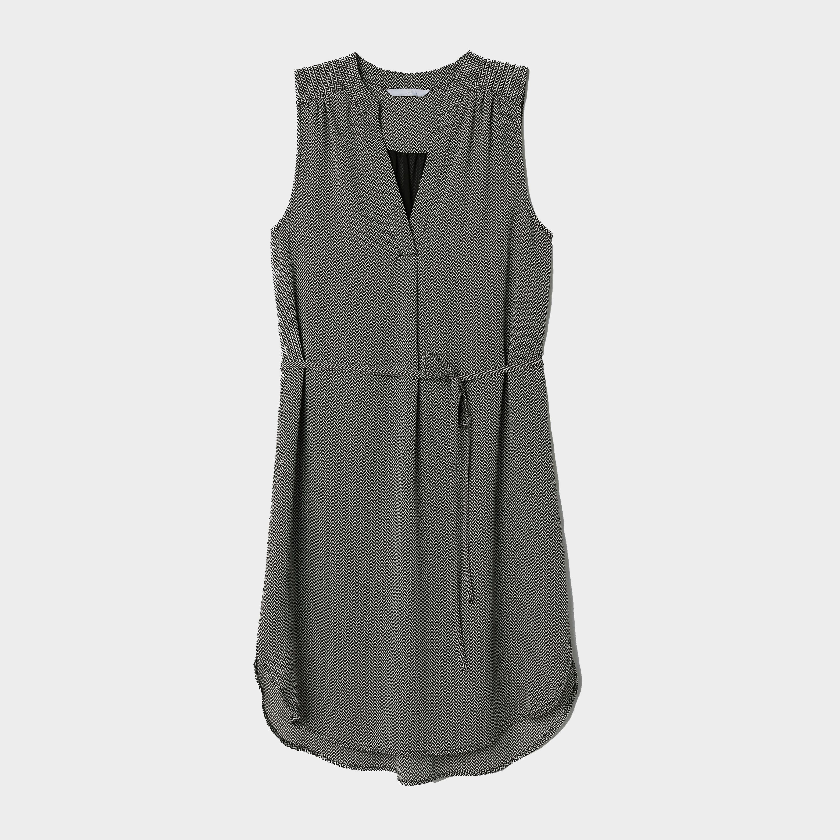 

Платье H&M 6253588-AAJI 32 Черное с белым