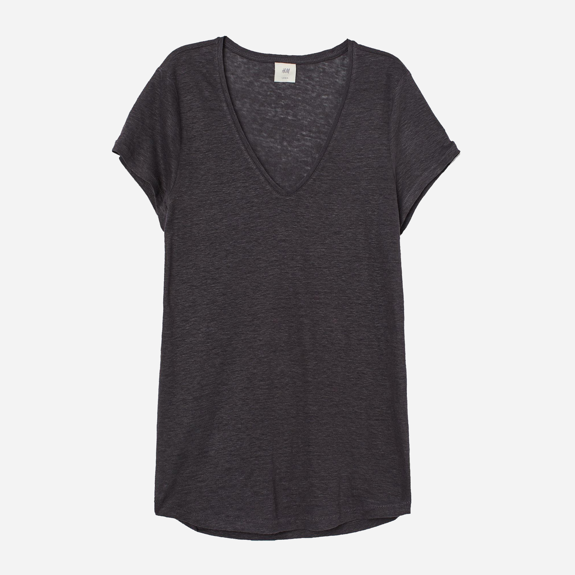

Футболка H&M 6175340-ACXW XL Темно-серая