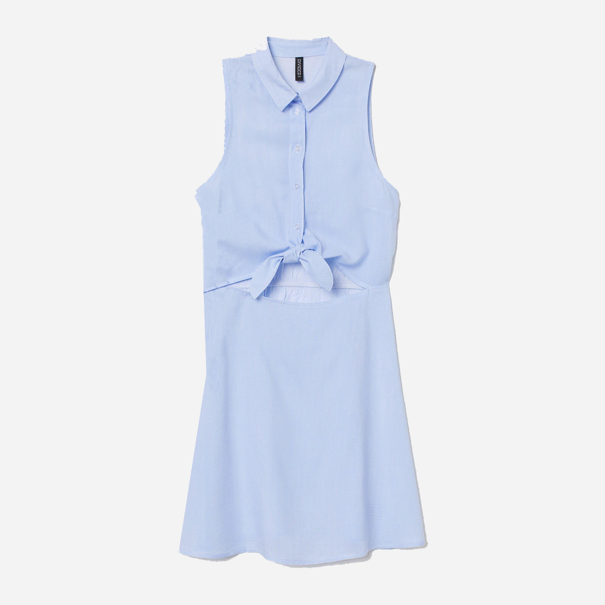 

Платье H&M 7148279-ABHD 46 Голубое с белым