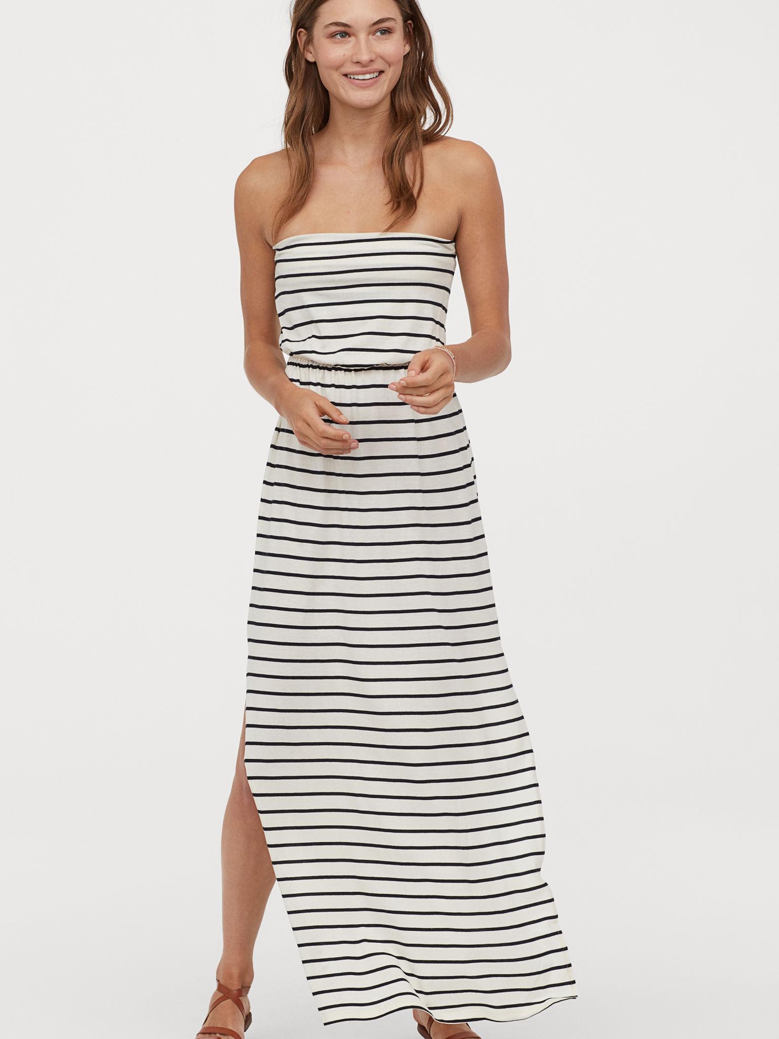 

Сарафан H&M 2200949-ACSF M Белый с синим