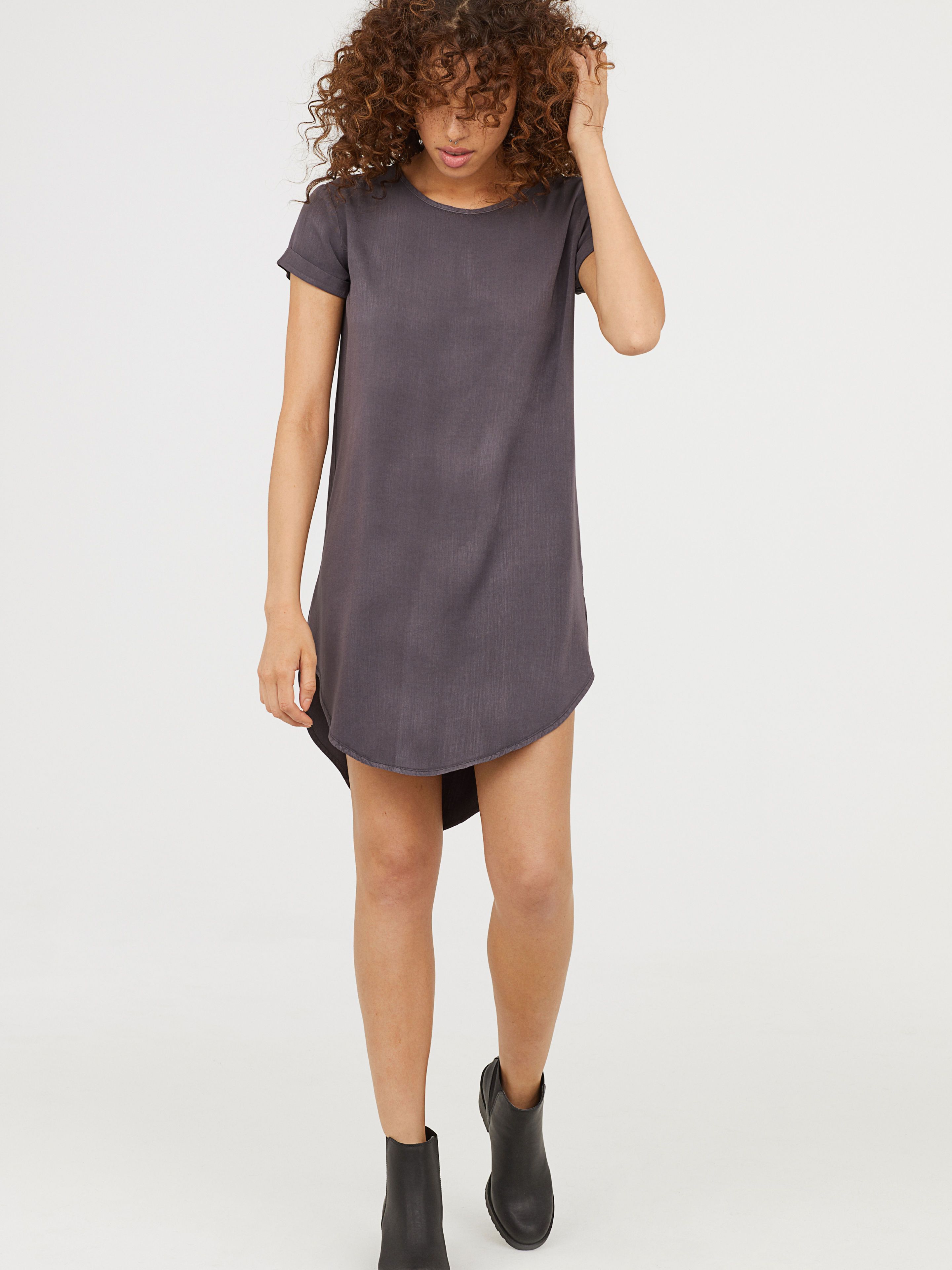 

Платье H&M 4010445-ACXW 32 Темно-серый