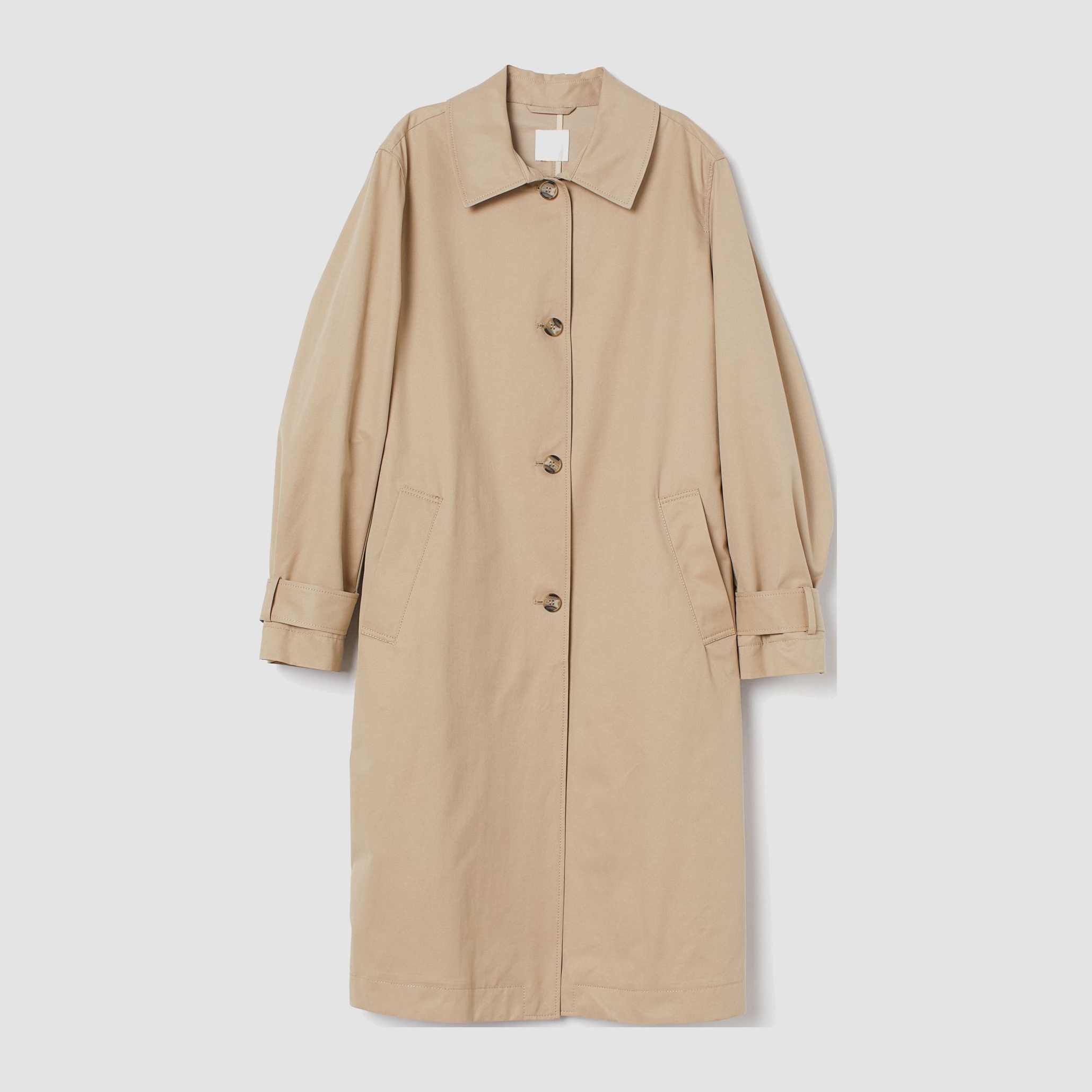 

Пальто H&M 1712-8747191 M Бежевое