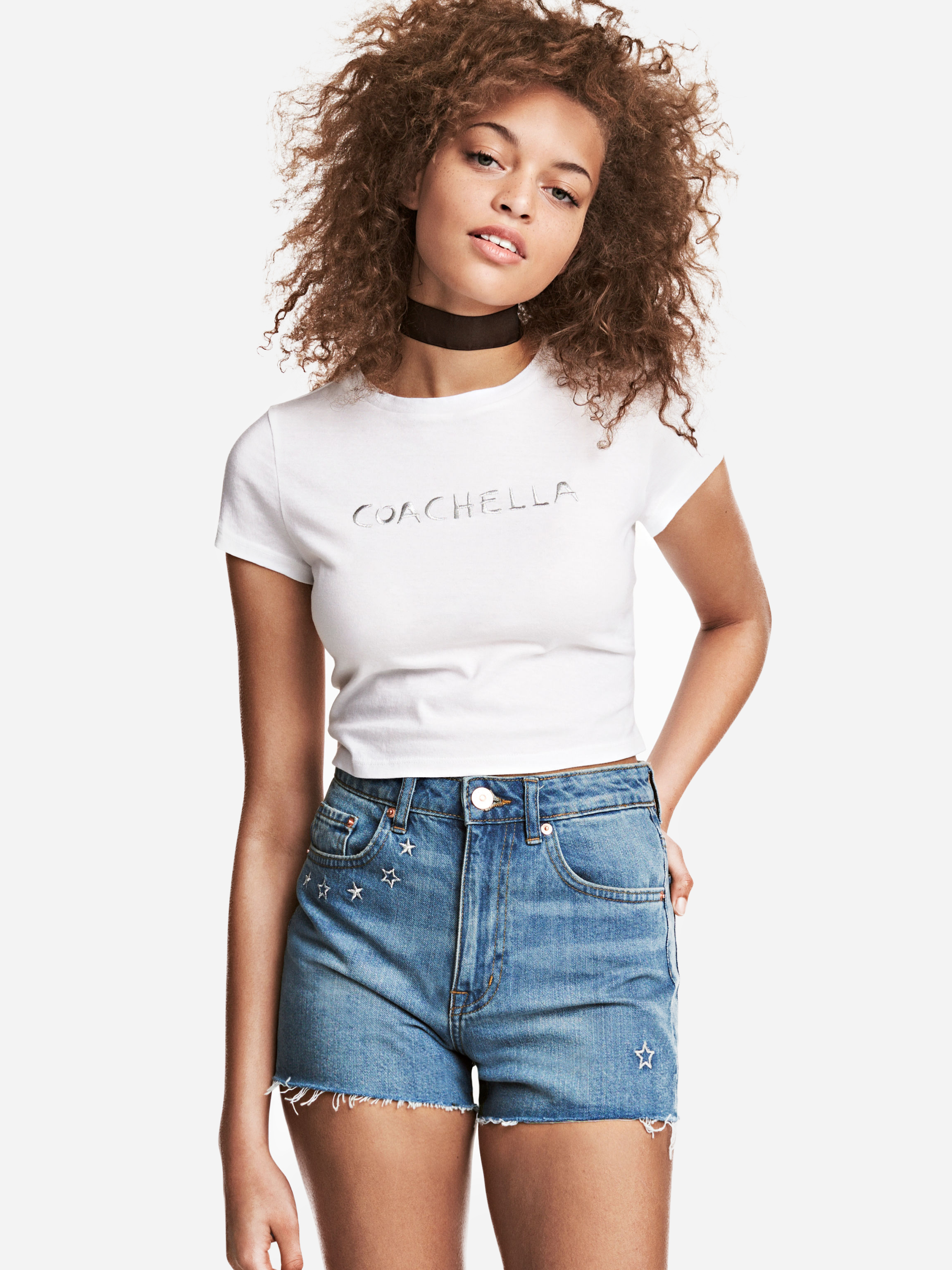 

Футболка H&M 4994065-AAPT M Белая