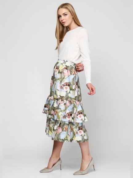 

Юбка H&M 2605-5254565 36 Голубая