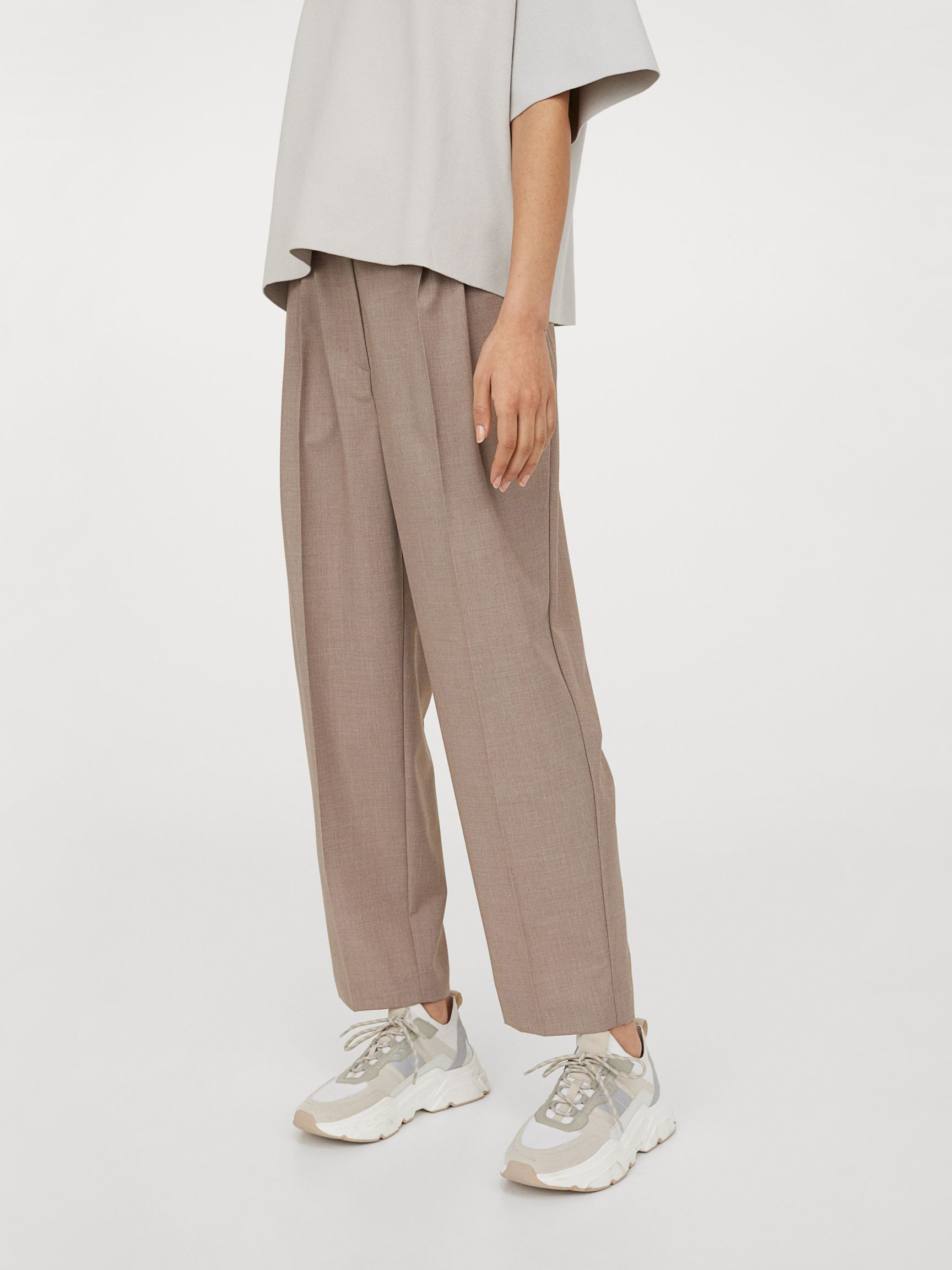 

Брюки H&M 2805-9097212  Темно-бежевые, Брюки H&M 2805-9097212 36 Темно-бежевые