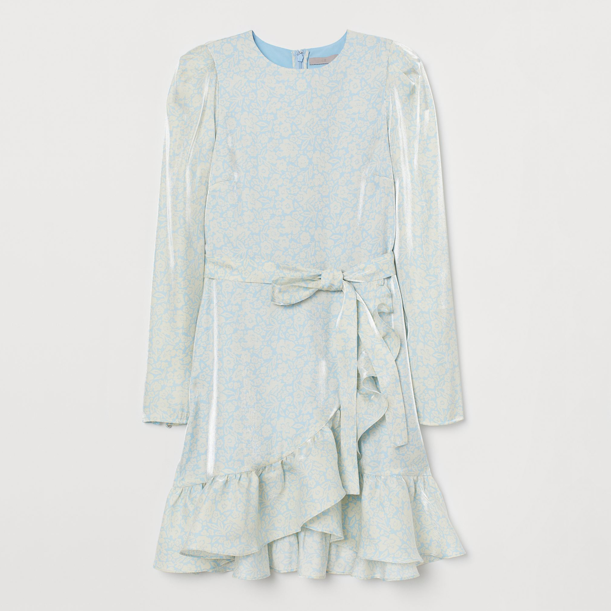 

Платье H&M NK2705-8363831 40 Белое с голубым
