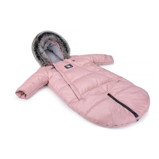 

Зимний комбинезон - трансформер Cottonmoose Moose 0-6 M 767/111 pink (розовая пудра)